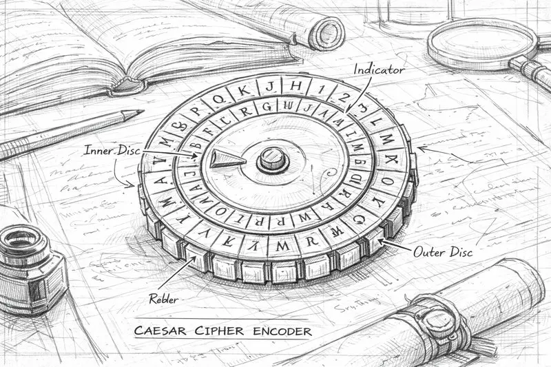 Caesar Cipher Encoder and Decoder