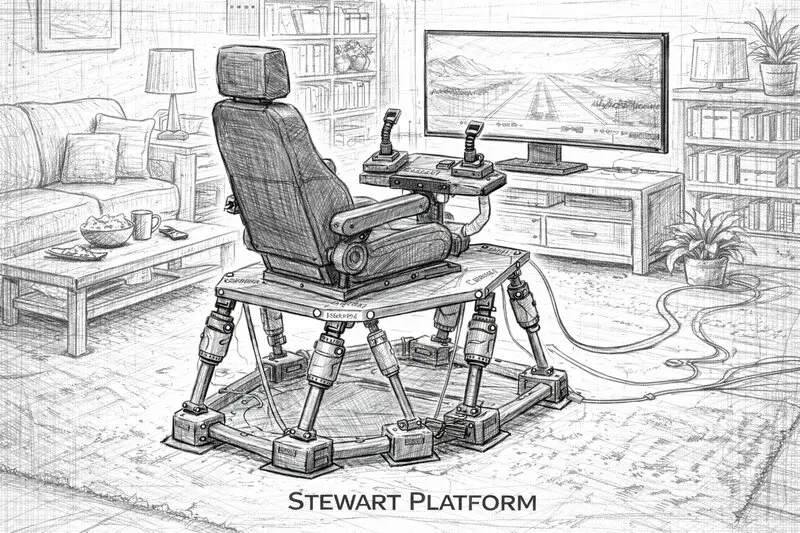 Inverse Kinematics of a Stewart Platform